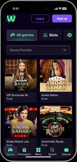 WinBeast Casino mobile